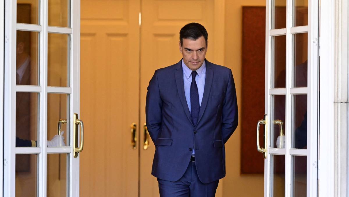 Pedro Sánchez consiguió el apoyo de políticos catalanes para su investidura | AFP