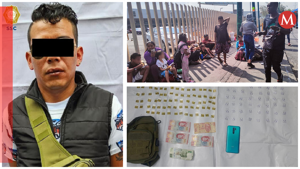 El presunto extorsionador vive en Huixquilucan, Estado de México. | Fotos: SSC de CdMx y Cuartoscuro