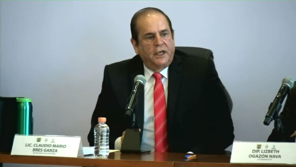 Secretario de Economía, Claudio Bres Garza. | Especial