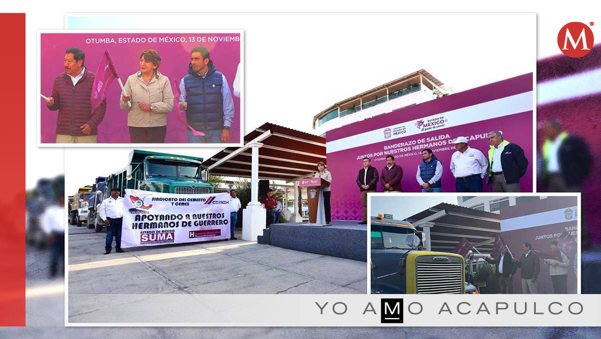 Un total de 60 camiones se dirigen para Guerrero.| (Epeciales)