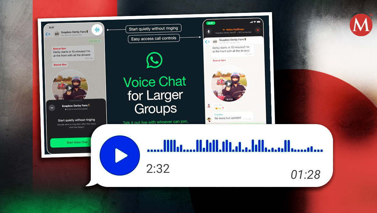 Los chats de voz son una nueva función de WhatsApp que llegará pronto a los usuarios.