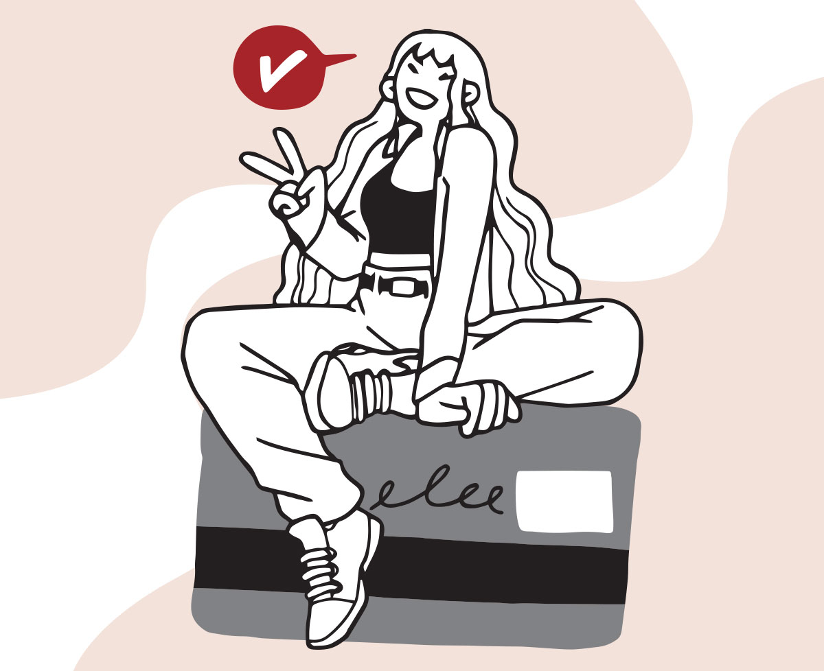 Compra de forma segura con una tarjeta digital. Ilustración: Shutterstock