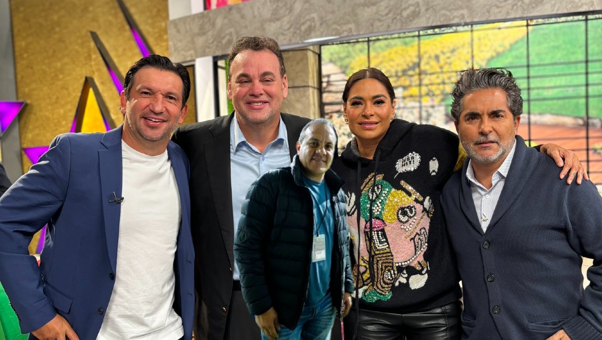 David Faitelson le recuerda a Galilea Montijo su noviazgo con Cuauhtémoc Blanco (Twitter @programa_hoy / Imago7)
