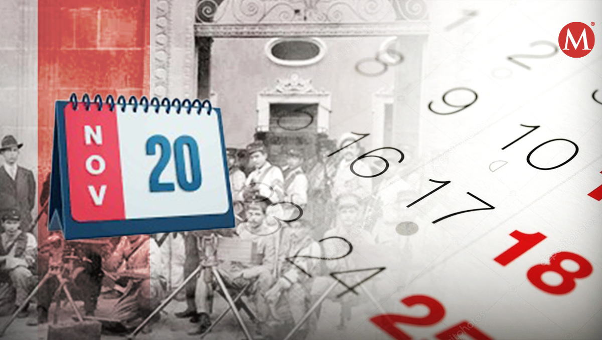 El 20 de noviembre se celebra la Revolución Mexicana.