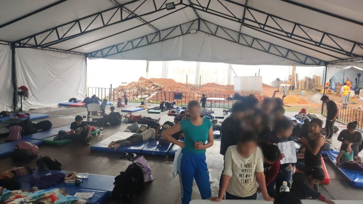 En el camión viajaban más de 100 migrantes