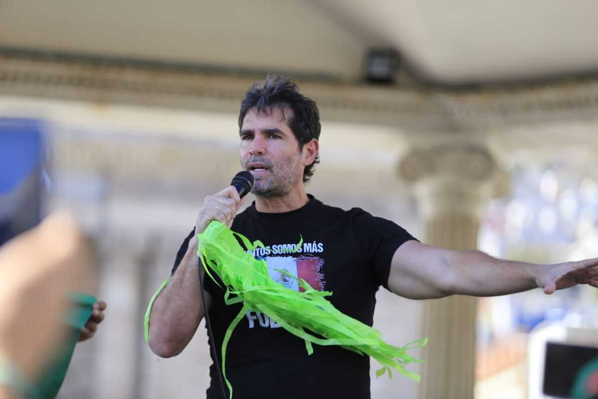 Eudardo Verástegui aseguró que el discurso de odio no es de su parte, sino de las personas que fomentan una cultura de muerte