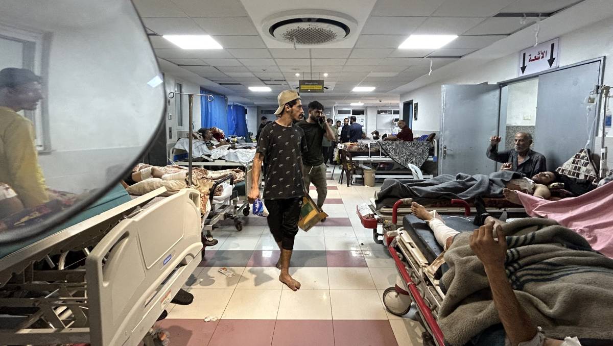 El hospital Al Shifa está rebasado por la cantidad de heridos y la falta de insumos | AFP