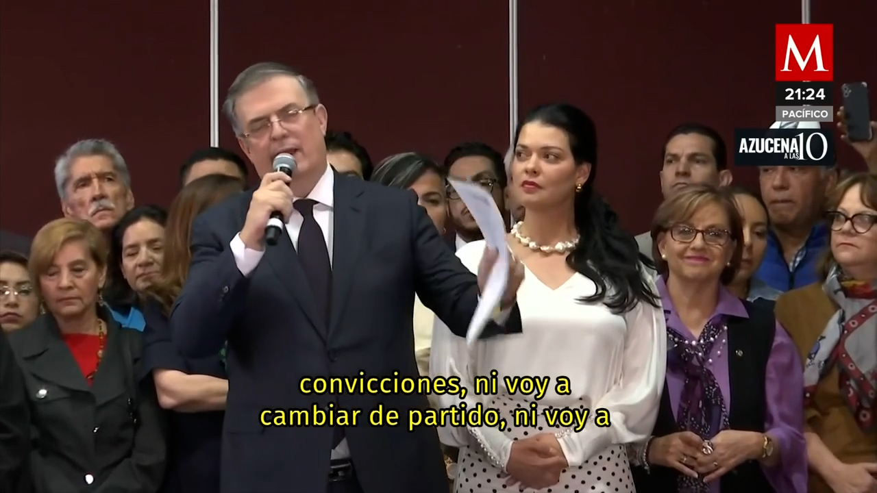 Marcelo Ebrard decide no abandonar Morena