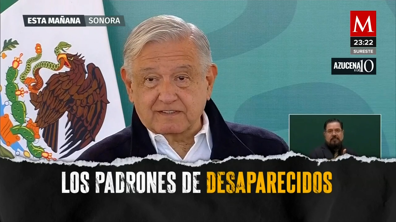 Presidente acusa a ex comisionada de búsqueda de alterar cifras de desaparecidos