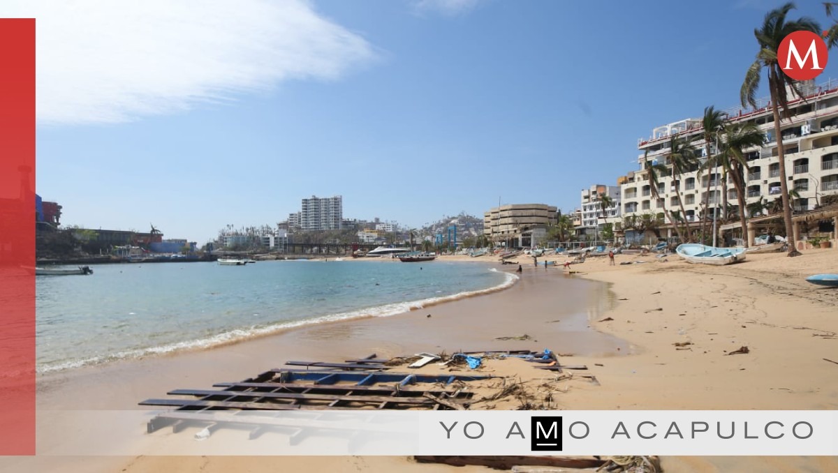 Acapulco tras el paso del huracán 'Otis'. Foto: (Araceli López)