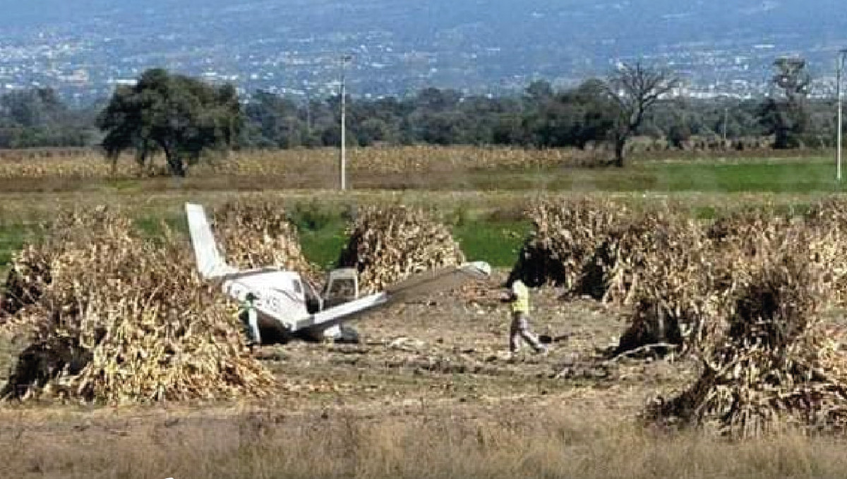 Avioneta de desploma en Huejotzingo | Especial