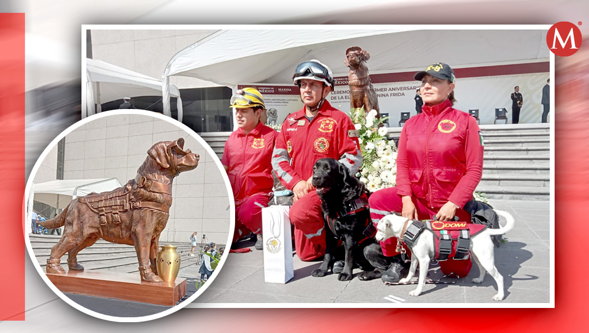Los capitalinos portaron globos blancos en memoria de la perrita rescatista. | Hernán Cortés.