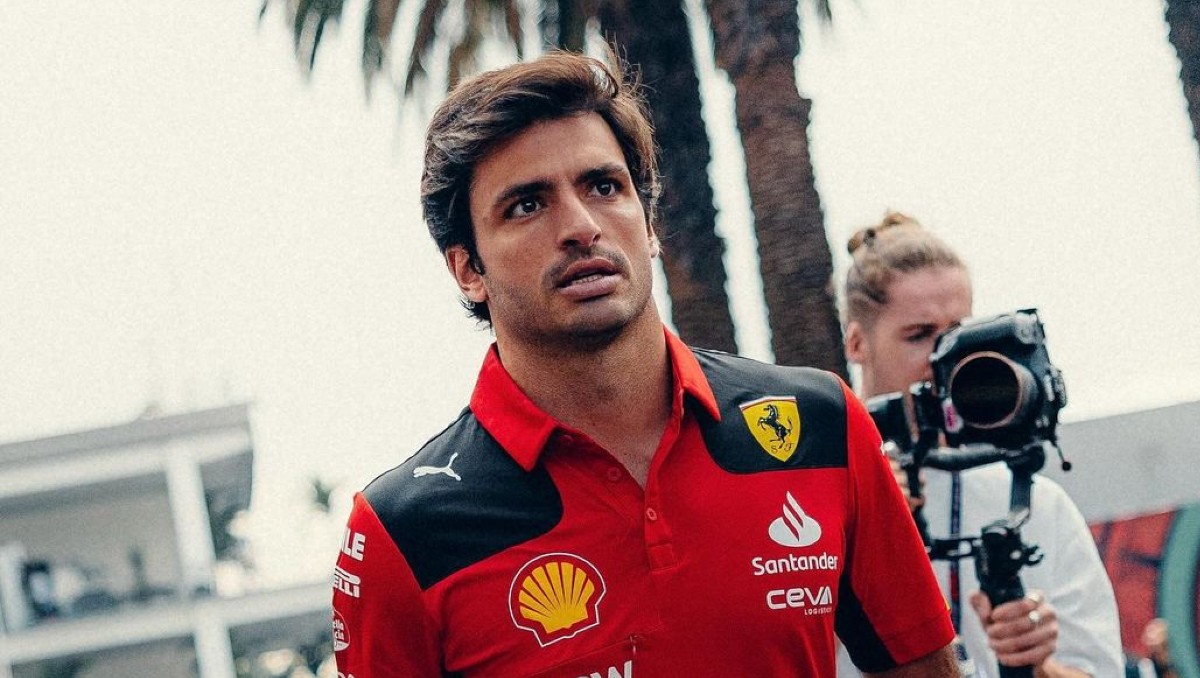 Carlos Sainz rompió la Netflix Cup previo al GP de Las Vegas (@carlossainz55)