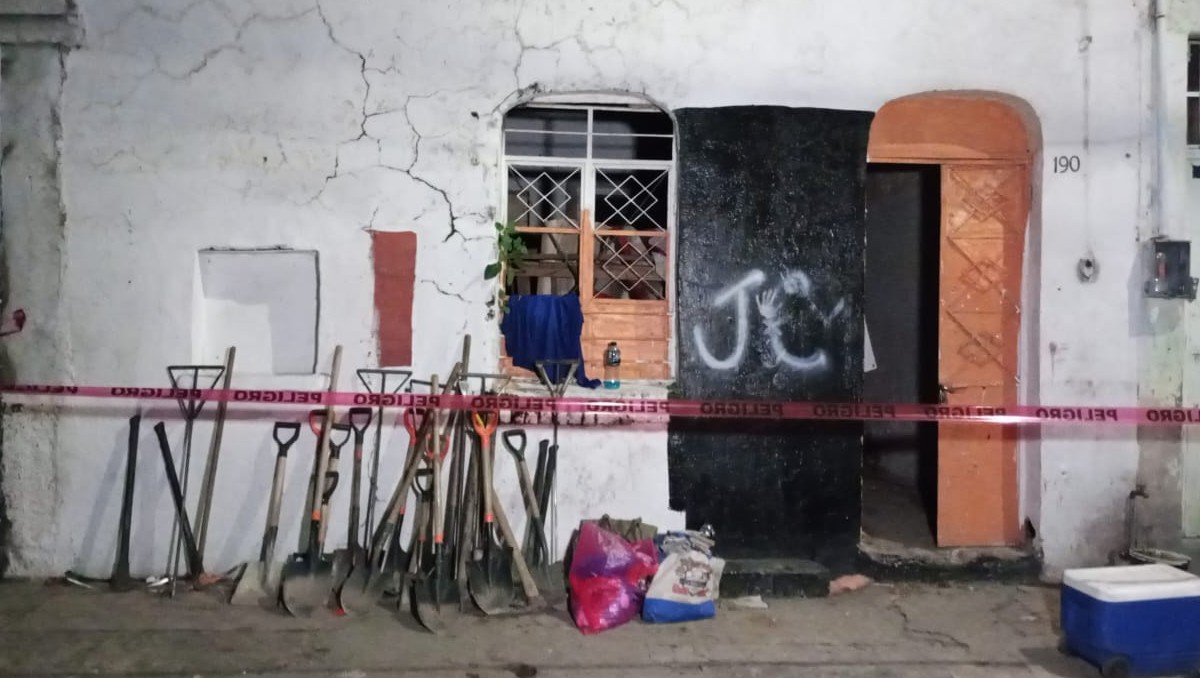 Esta es la casa donde fueron encontrados más restos humanos en la colonia Las Conchas de Guadalajara (Usi Toledo)