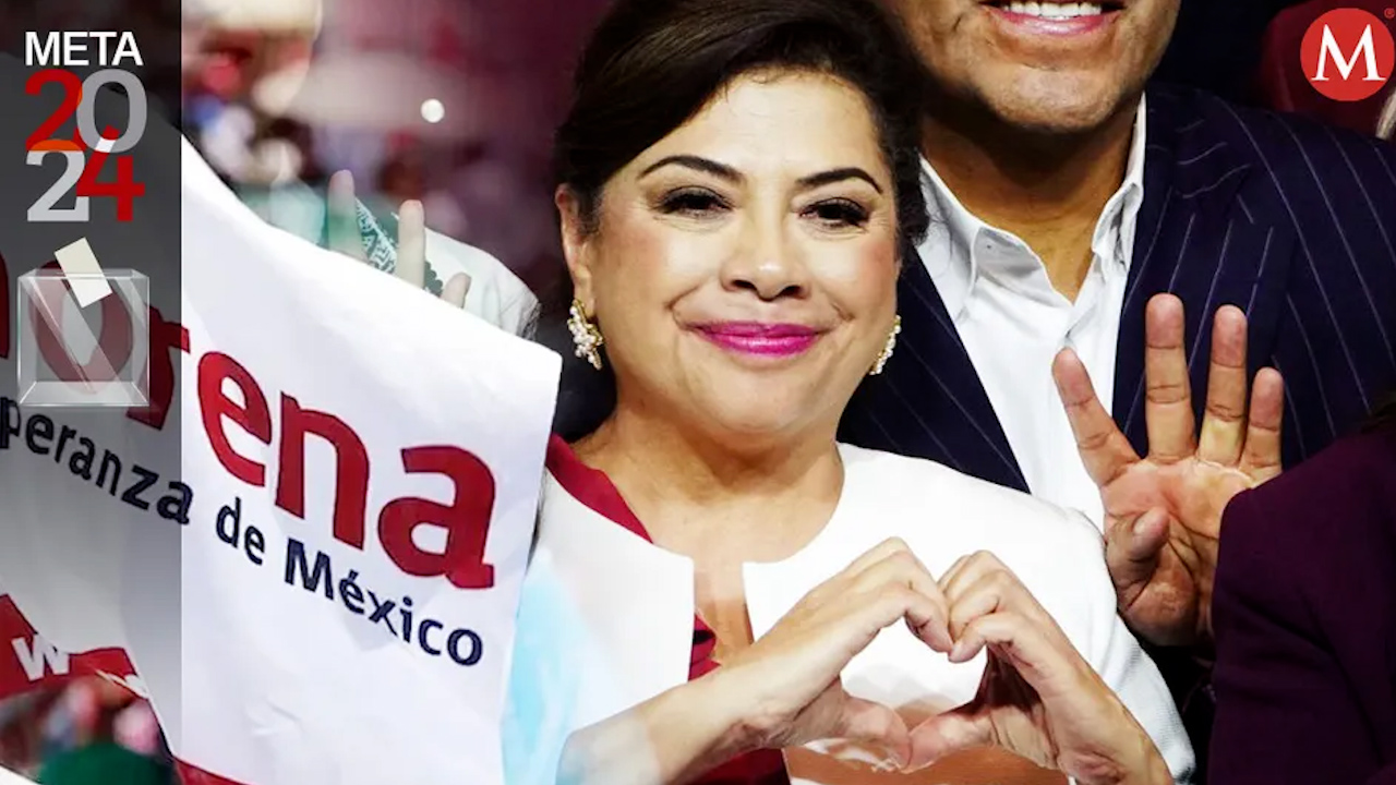 Clara Brugada se registra como precandidata única de Morena Grupo Milenio