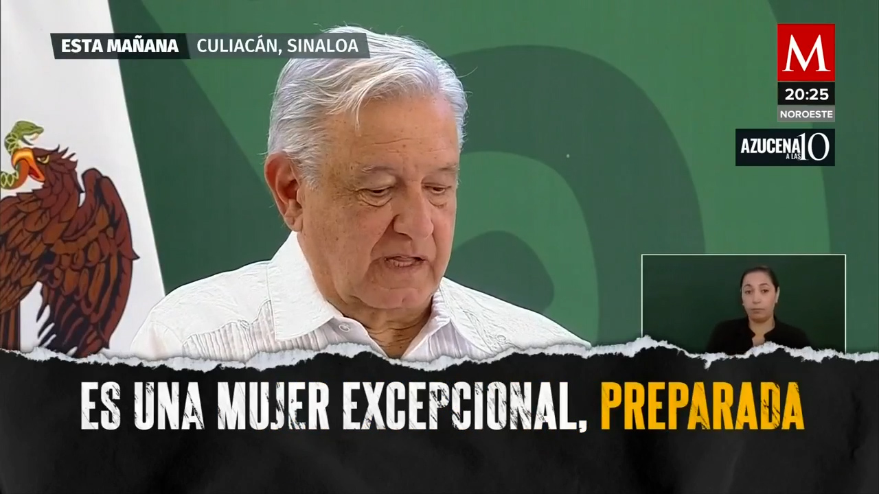 Claudia Sheinbaum, la portadora del 'bastón de mando': AMLO