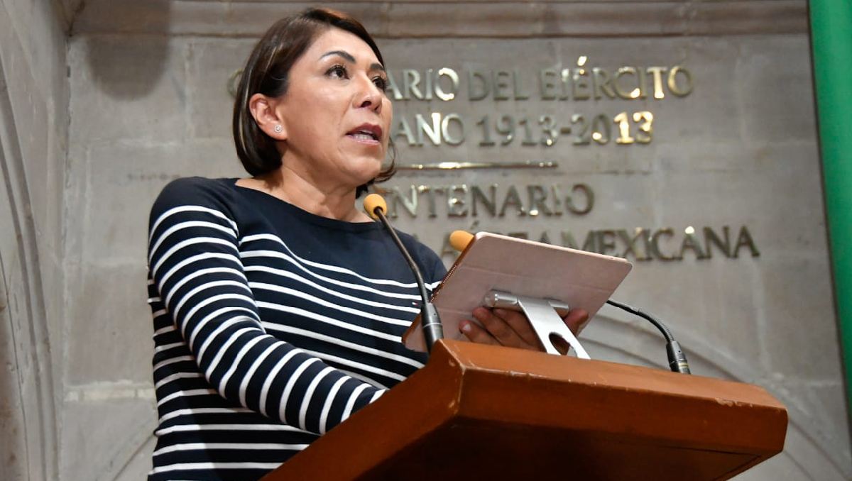 La diputada María Luisa Mendoza, del PVEM | (Especial)
