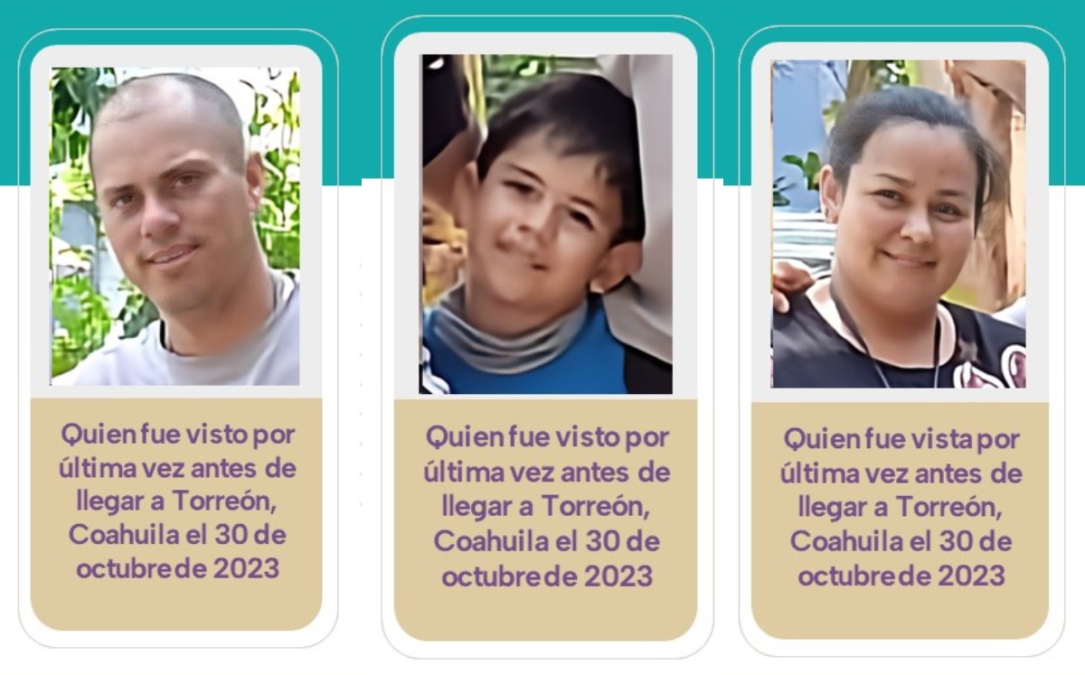 Familiares aseguran que les piden dinero para el rescate. (Cortesía)