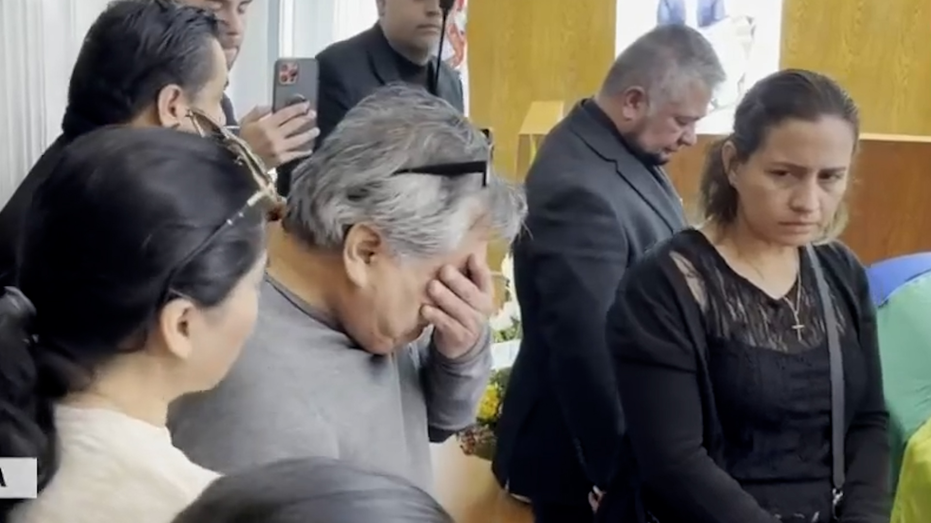 Entre lágrimas y gritos de justicia despiden a Ociel Baena y Dorian Herrera en Aguascalientes