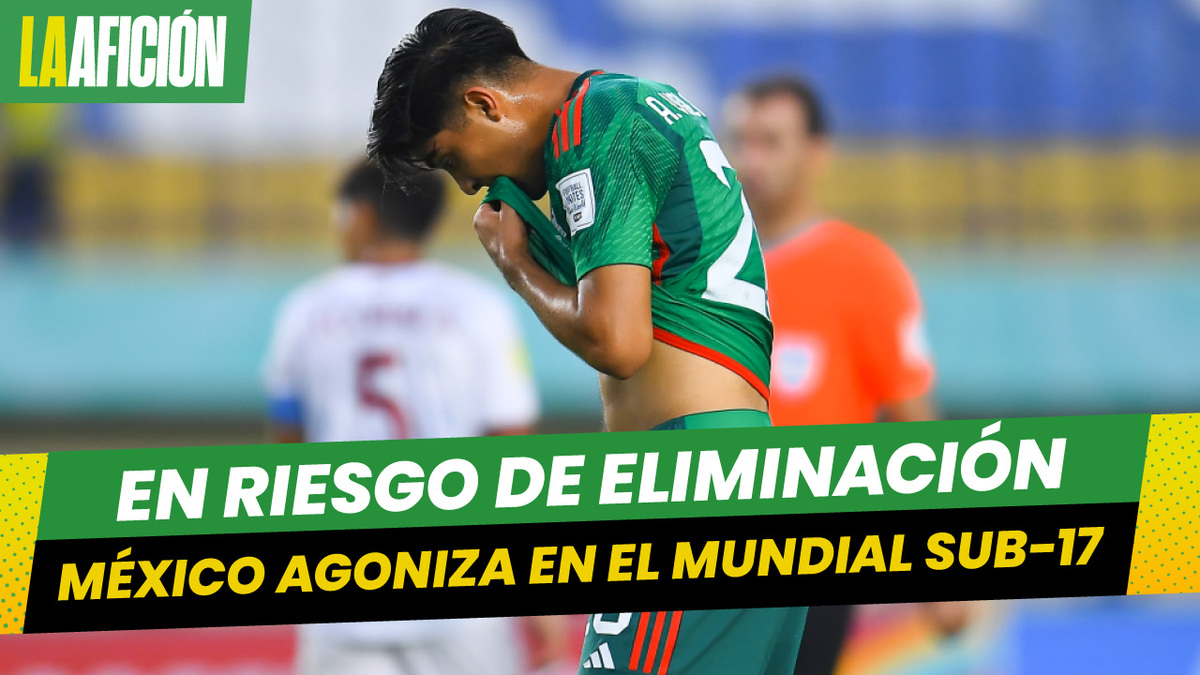 México complica su pase al empatar ante Venezuela en el Mundial Sub 17