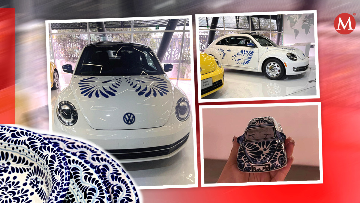 New Beetle de talavera en el Museo del Automóvil en Puebla | Fotos: Talavera Salazar