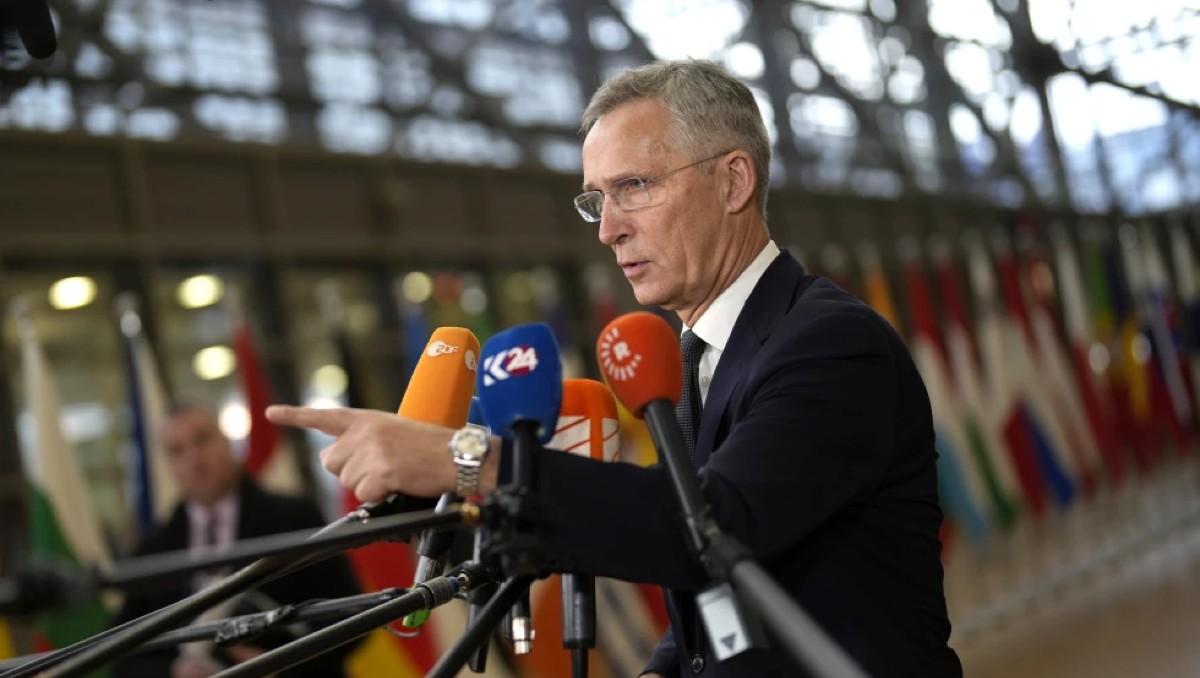 El secretario general de la OTAN Jens Stoltenberg, en Bruselas. | Foto: AP