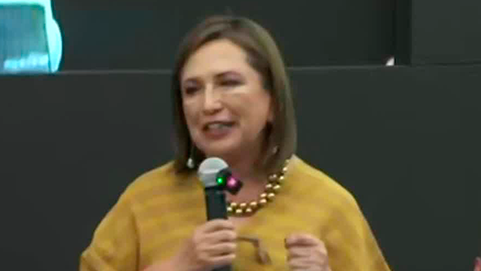Xóchitl Gálvez se registra ante el PRD como precandidata a la presidencia de 2024