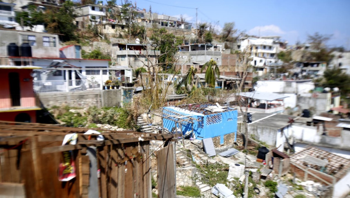 Aspectos de Acapulco tras huracán 'Otis'. Foto: Ariana Pérez