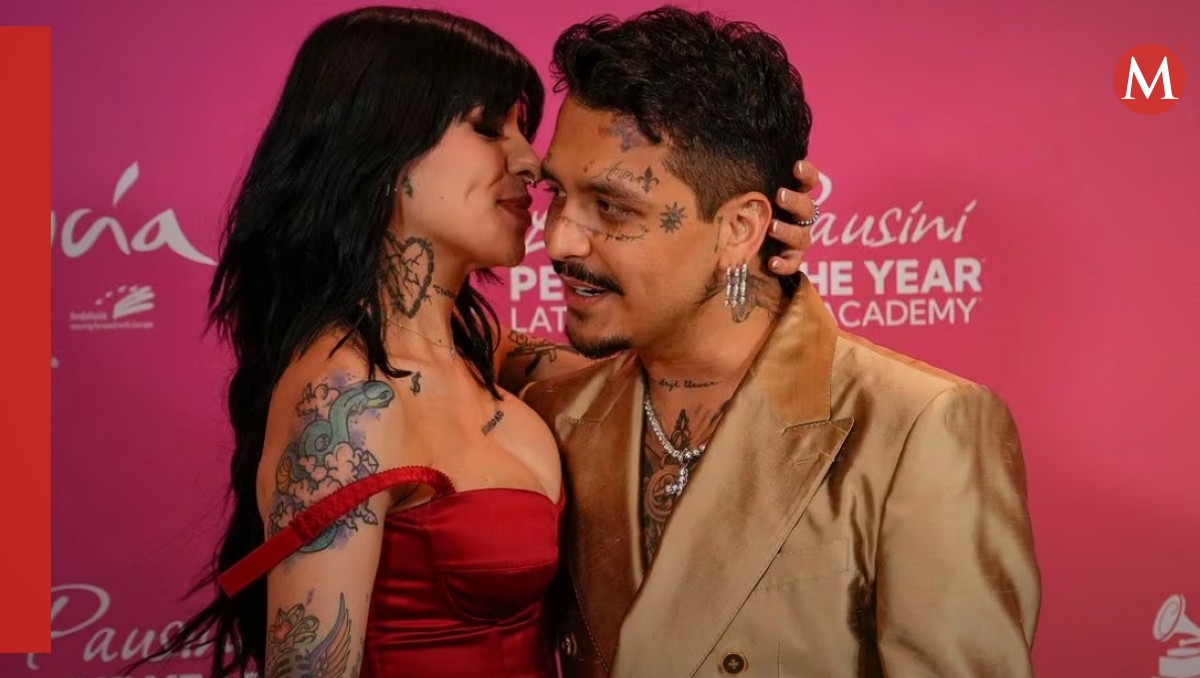 Comparan a Cazzu con Belinda por atrevido look junto a Christian Nodal