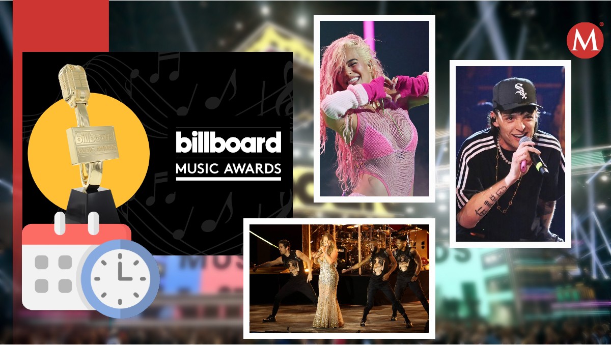 Karol G, Peso Pluma y Mariah Carey van a actuar en los Premios Billboard.