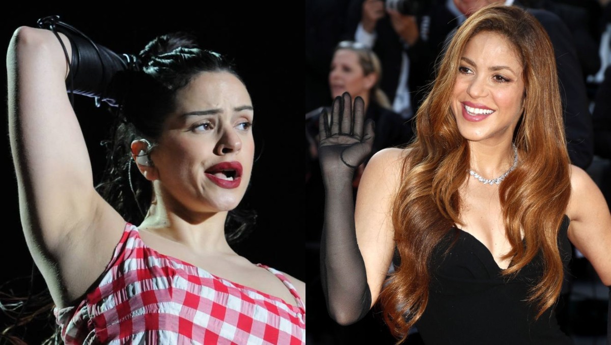 Shakira y Rosalía se encontraron en los Latin Grammy de Sevilla.