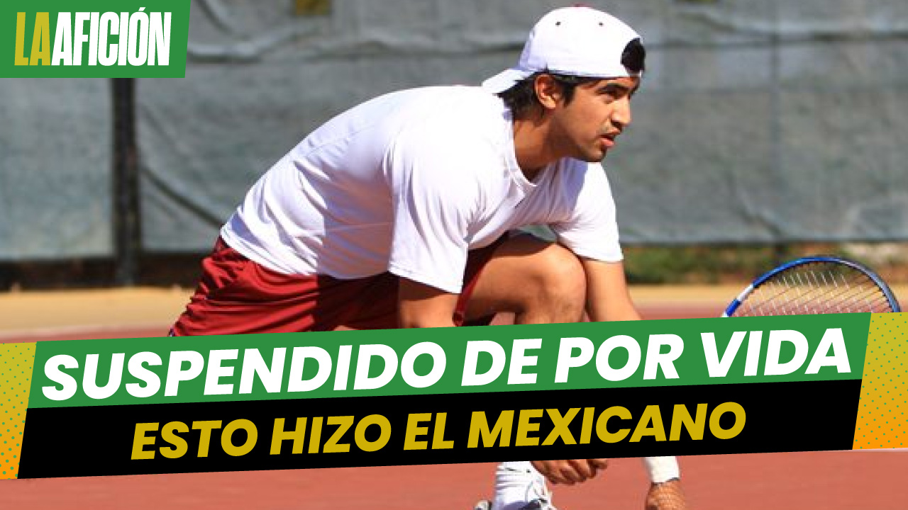 Cuatro tenistas mexicanos reciben suspensión por participar en amaño de partidos