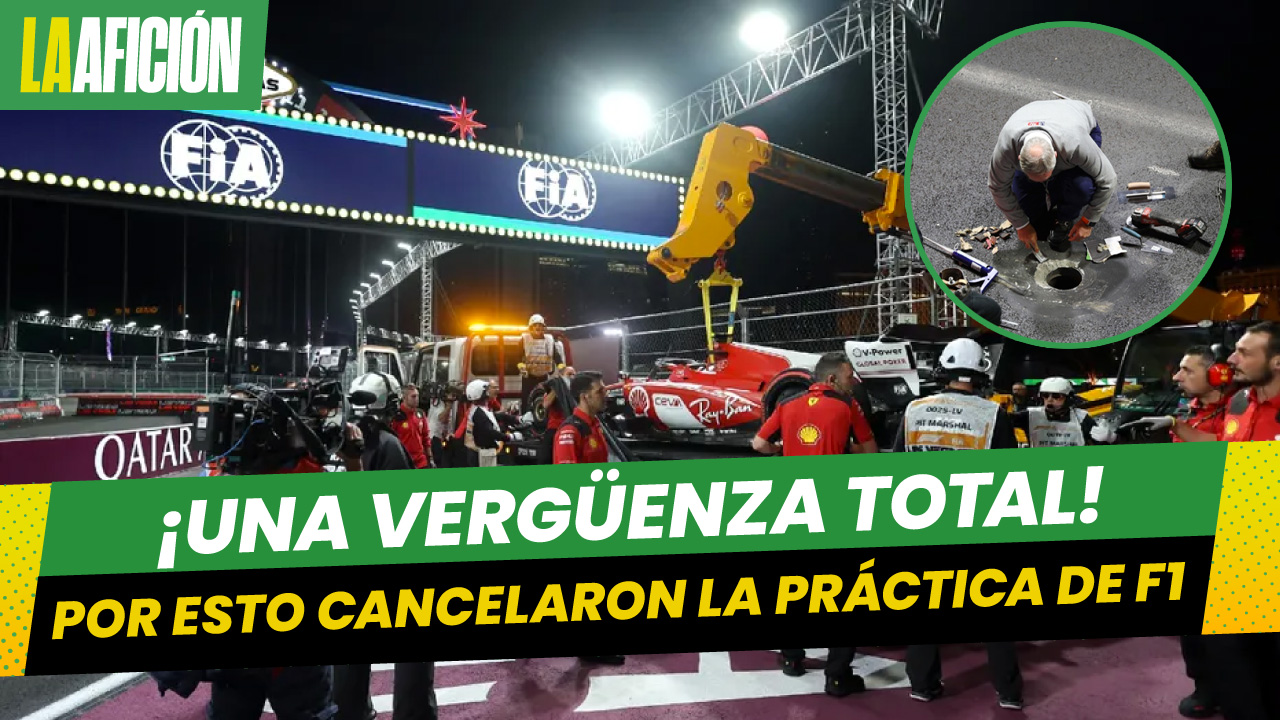 Cancelan las primeras prácticas del GP de Las Vegas por una coladera en la pista