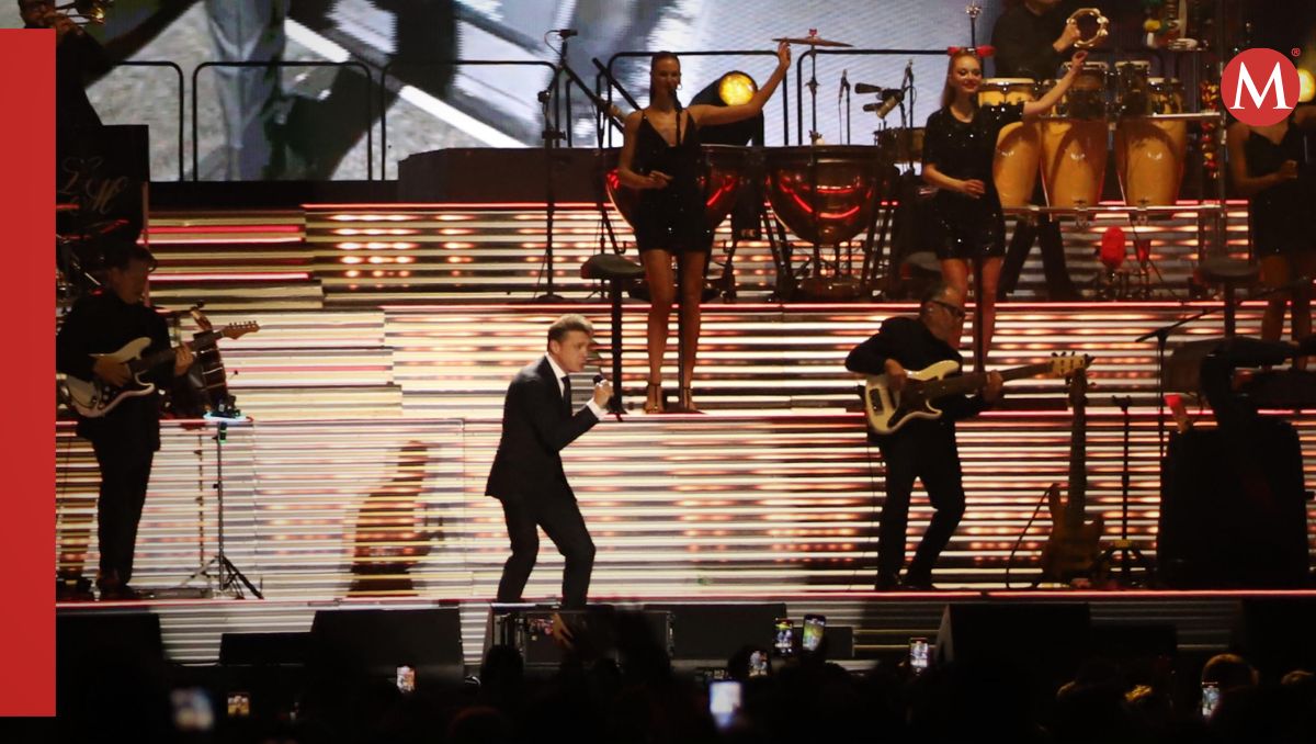 Luis Miguel se presentó en el Estadio Banorte en Monterrey. Jorge López