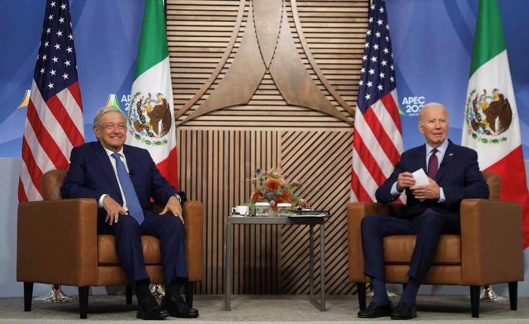 El presidente de los Estados Unidos, Joe Biden, se reúne con el presidente de México, Andrés Manuel López Obrador | Agencia Reuters