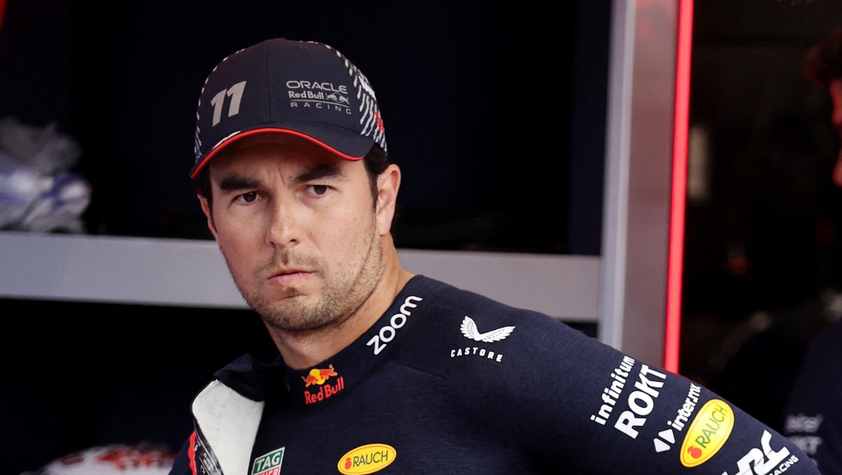 'Checo' Pérez, molesto por la estrategia en la qualy del GP de Las Vegas (Reuters)