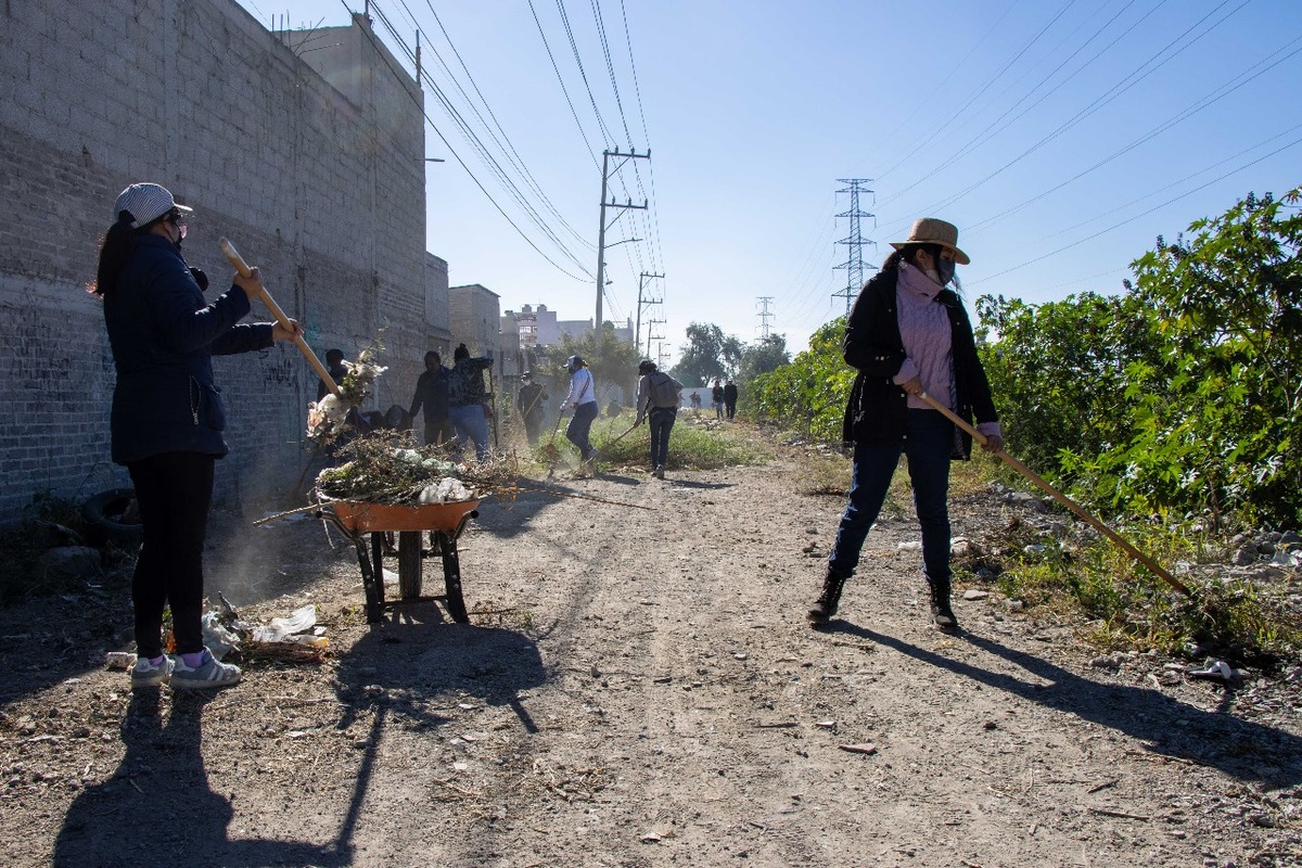 Se llevo a cabo la 41 Jornada de Limpieza en Chimalhuacán.| (Especial)