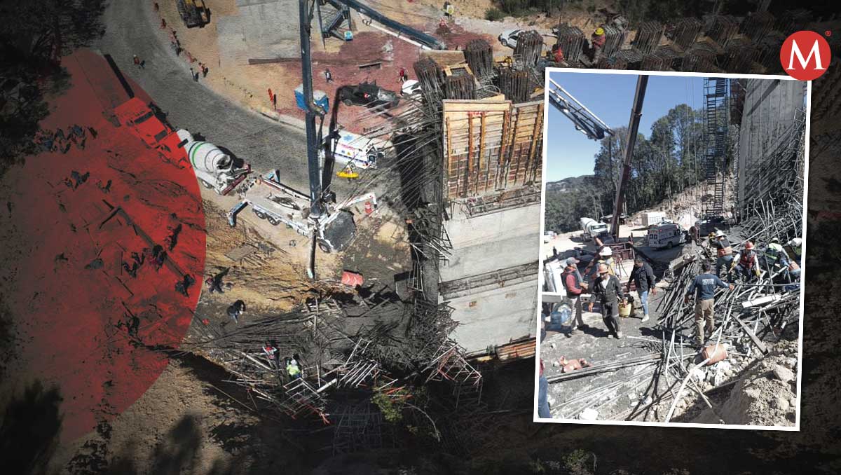 El saldo del accidente es de cinco trabajadores muertos y tres lesionados