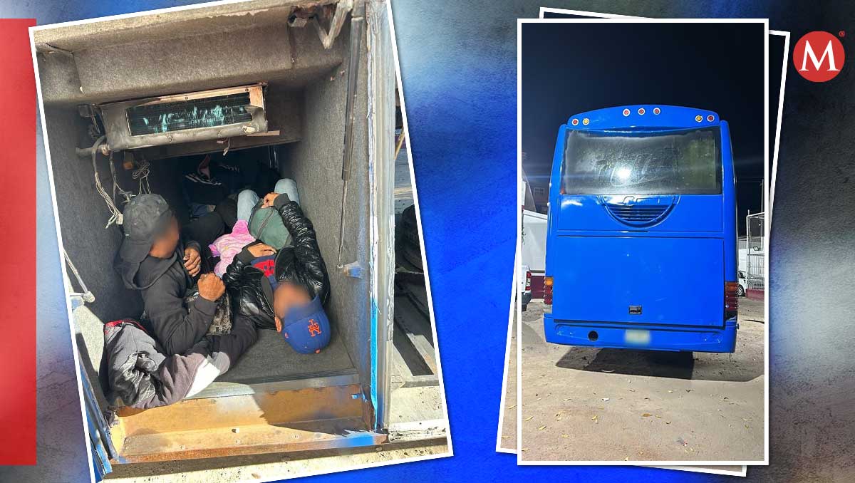INM realizó una verificación migratoria a un autobús turístico en caseta de Puebla en el que viajaban 100 migrantes en hacinamiento. | Especial