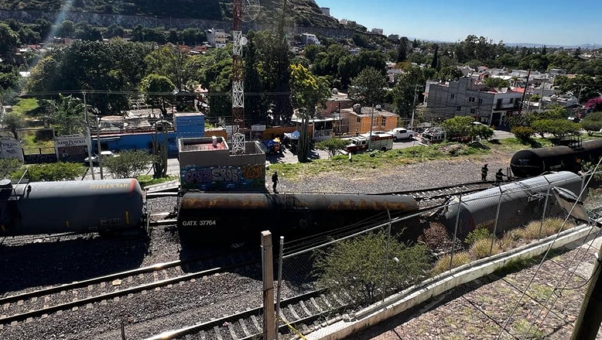Se descarrila tren en Querétaro | Especial