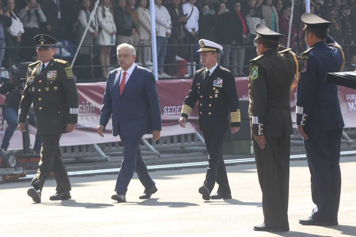 113 aniversario de la Revolución Mexicana encabezado por AMLO. | Araceli López