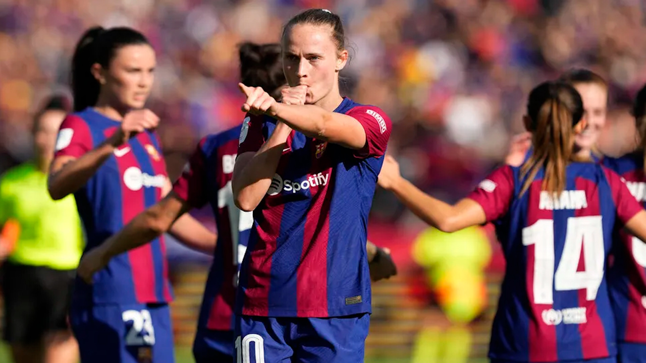 Barcelona Femenil le pasó por encima al Real Madrid en el Clásico