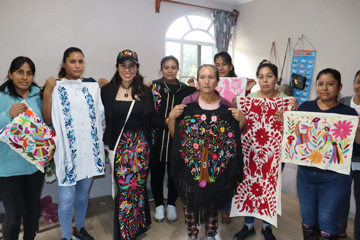 Para corroborar el beneficio de estos talleres, Simey Olvera realizó visitas sorpresa a estos espacios creativos