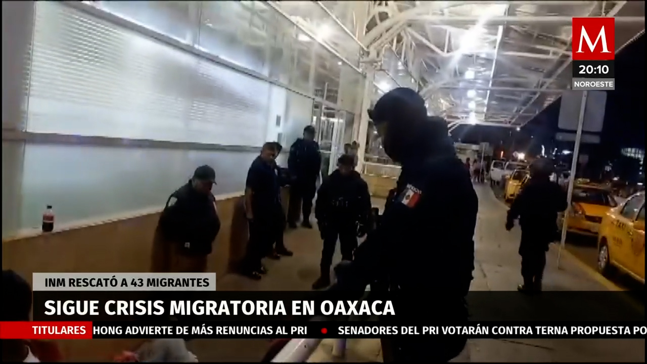 Crece la presencia de migrantes en el estado de Oaxaca