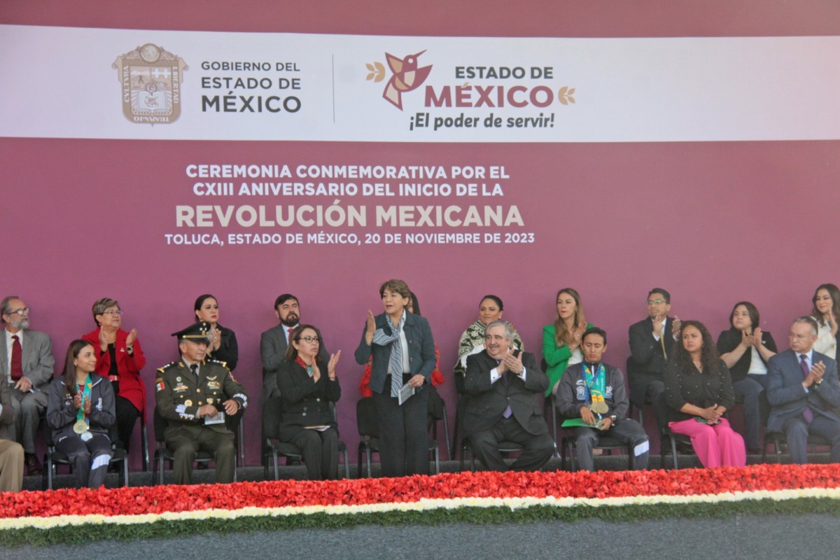 CXIII Aniversario de la Revolución Mexicana en Edomex.| Foto (Iván Carmona)