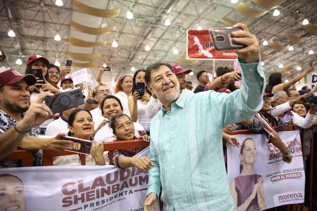 Gerardo Fernández Noroña, vocero de Claudia Sheinbaum. | Foto: Especial