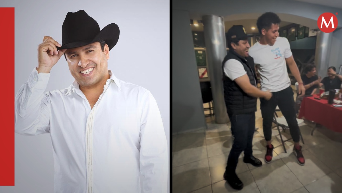 Julión Álvarez llega a fiesta de una familia por sorpresa | ESPECIAL