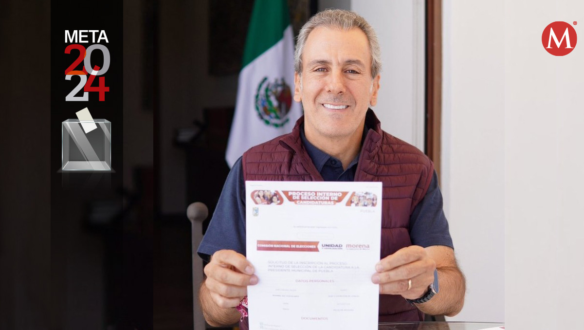 Pepe Chedraui se registra por la candidatura a la alcaldía de Puebla | Especial