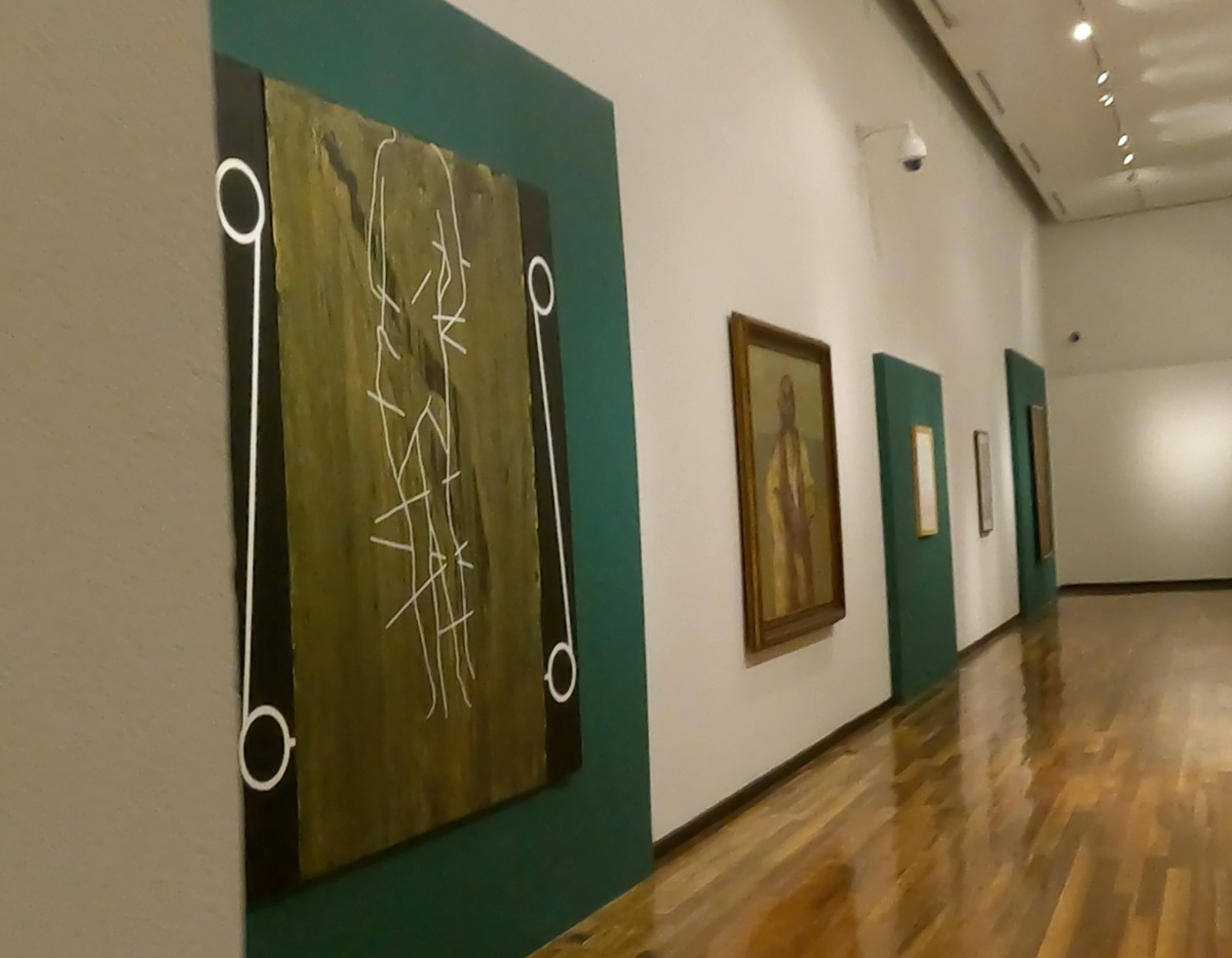 Algunas de las obras de la exhibición ‘Tesauro’ (Enrique Vázquez)