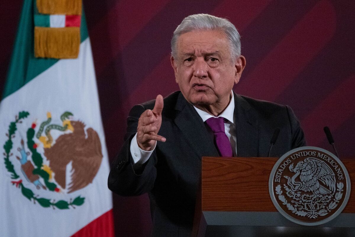 AMLO en conferencia de prensa desde Palacio Nacional. | Cuartoscuro